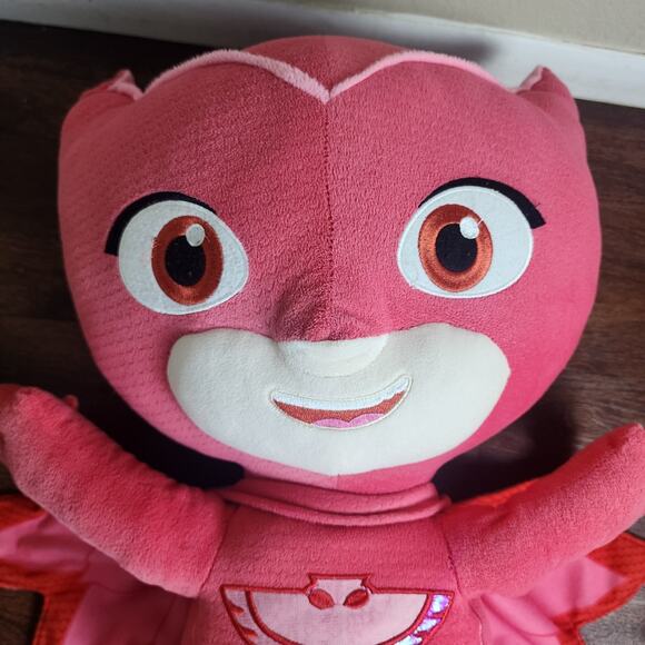 PJ Masks JUMBO XL 28" Owlette Plush by Fiesta RARE - Picture 2 of 9